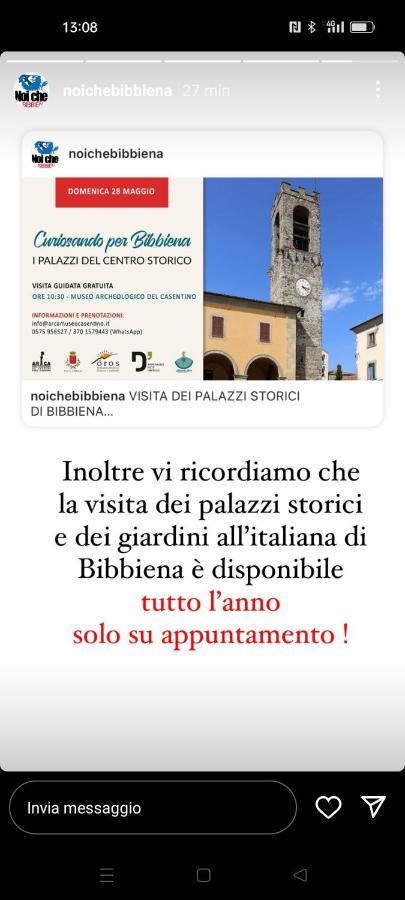 Piano Nobile Daire Bibbiena Dış mekan fotoğraf